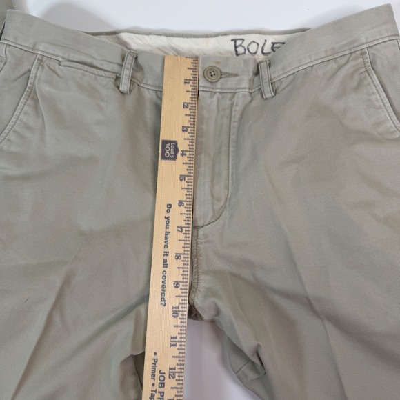 J.Crew Broken-In Urban Slim Fit Chino Pants Khaki Tan Mens 34x30 - Picture 5 of 9